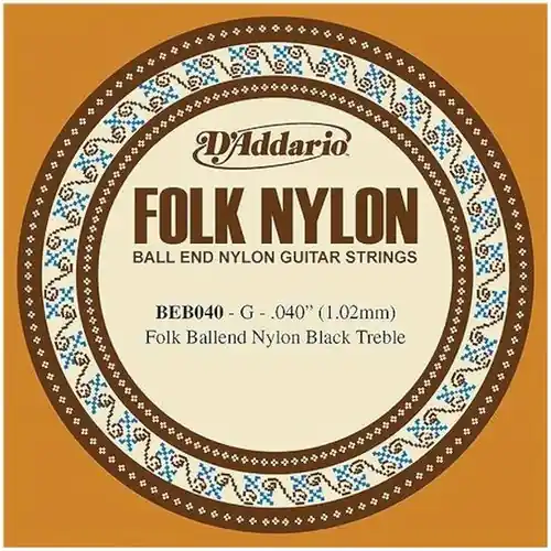 NB3 Nylon Ball End - G String : D'Addario Fan Favorite