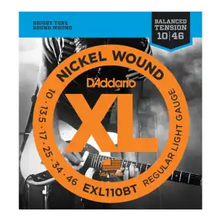 Secure Checkout EXL110BT Nickel Wound Electric Strings - .010-.046 Balanced Tension : D'addario