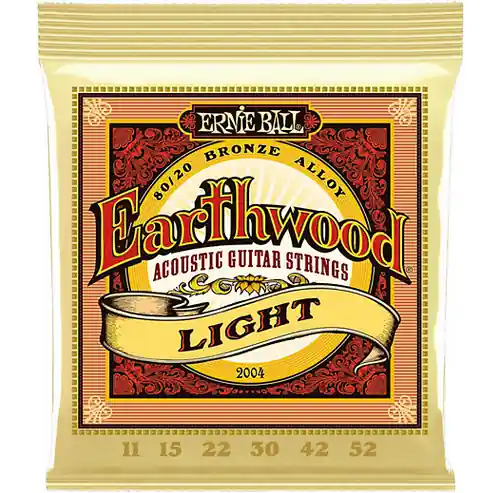 Weekend Sale 2004 Earthwood 80/20 Bronze Light : Ernie Ball