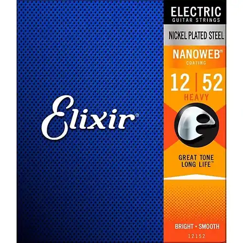 Big Sale 12152 Nanoweb Electric Guitar Strings - .012-.052 Heavy : Elixir