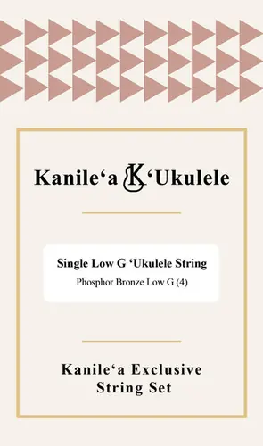 Hot Deal 6549 Single Phosphor Bronze Low-G String : Kanile'a
