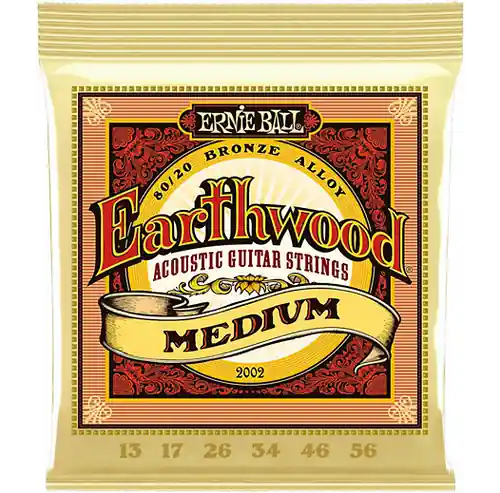 Brand New 2003 Earthwood 80/20 Bronze Medium Light : Ernie Ball