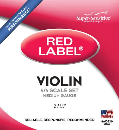 2107 Steelcore 4/4 Violin Strings : Supersensitive Limited Edition