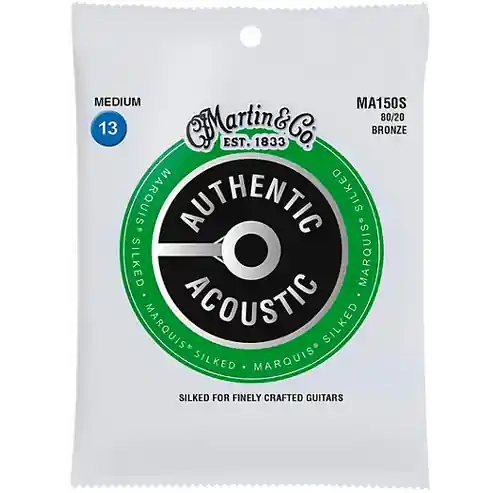 MA150S Marquis 80/20 Bronze Medium Authentic Acoustic : Martin Free Delivery