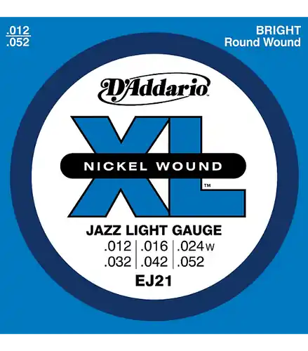 EJ21 XL Nickel Jazz Light : D'addario Time-Limited