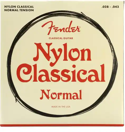 Latest 073-0100-400 Clear Nylon Classical Strings : Fender