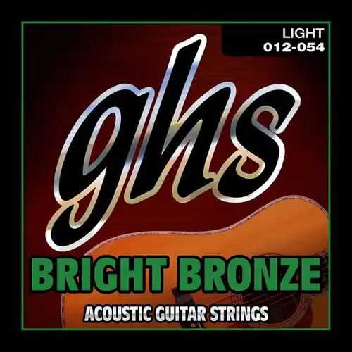 BB30L Bright Bronze - 80/20 Bronze Light Acoustic Guitar Strings : GHS Crafted