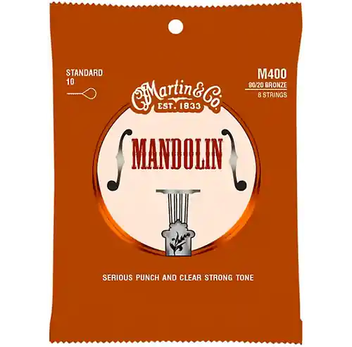 M400 80/20 Bronze 8 Strings - Standard : Martin Certified