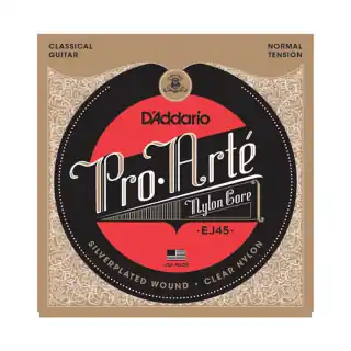 EJ45 Pro-Arte Nylon Classical Guitar Strings : D'addario Free Returns