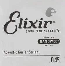 15145 .045 Nanoweb Brnz Wound Single : Elixir Bulk Order