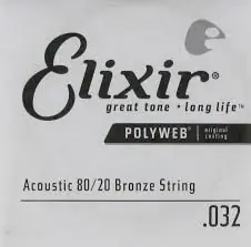 Best Seller 13132 .032 Polyweb Brnz Wound Single : Elixir