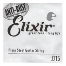 13015 .015 Plain Single String: Elixir Modern