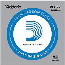 PL022 Plain Steel .022 : D'addario Brand New