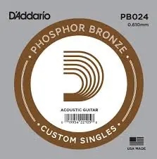 PB024 Single String Phosphor Bronze : D'addario New Arrival