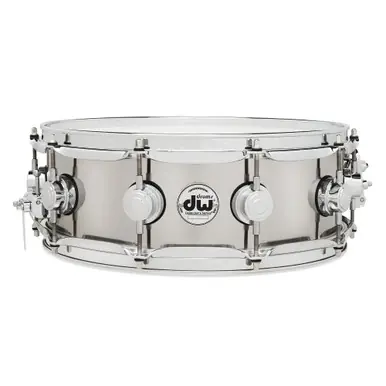 Order Now DW 4.5 x 14-Inch Collector's 1mm Stainless Steel Snare Drum
