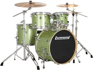 Ludwig Element Evolution 5-piece Complete Drum Set - 20-Inch Kick Editor’s Pick