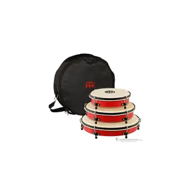 Warranty Included Meinl Hand Drum Set Tunable With Bag 8-10-12" PL-SET