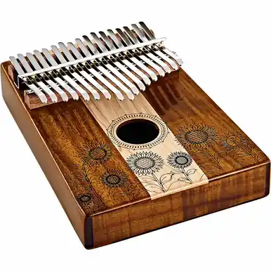 Meinl Sonic Energy 17-Note Maple/Acacia Sound Hole Kalimba Top Rated