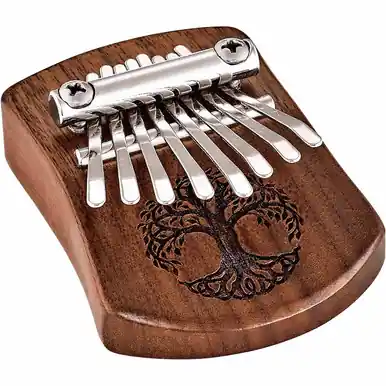 Meinl Sonic Energy Mini 8-Note Solid Walnut Kalimba - Tree of Life Hot Deal