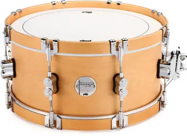 Buy Today PDP Concept Maple Classic Snare Drum with Wood Hoops - 6.5 x 14-inch - Natural