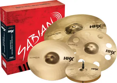 Sabian 15005XEBP HHX Evolution Promotional Cymbal Set Special Discount
