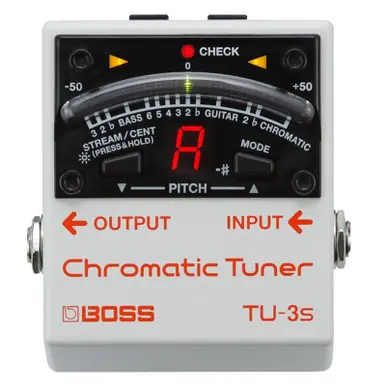 Popular BOSS TU-3S Chromatic Tuner