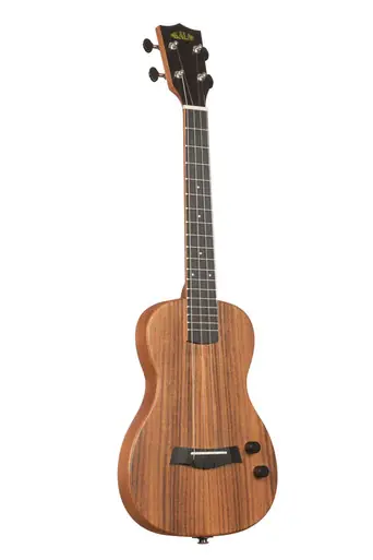 Discount Kala KA-SB-ACA-T Solid Body Electric Acacia Tenor Ukulele with Bag