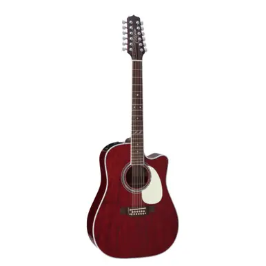 Takamine JJ325SRC-12 John Jorgenson 12-String Acoustic-Electric Guitar - Wine Red Holiday Sale