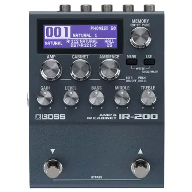Express Delivery BOSS IR-200 Amp and IR Cabinet Pedal