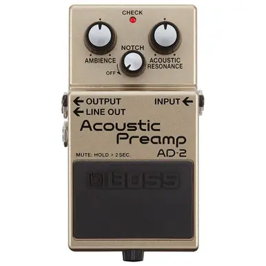 BOSS AD-2 Acoustic Preamp Pedal Direct From Factory