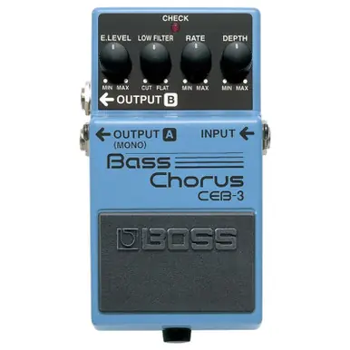 Professional Grade BOSS CEB-3 Bass Chorus