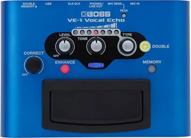 Boss VE-1 Vocal Echo Pedal Place Order