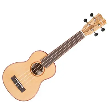 Limited Offer Cordoba 24S Spalted Maple Soprano Ukulele