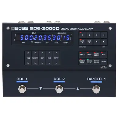 Worldwide Shipping BOSS SDE-3000D Dual Delay Pedal