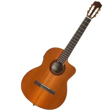 Cordoba C5-CE Cutaway Acoustic-Electric Guitar with Cedar Top Best Choice