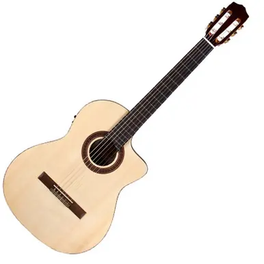 Limited Time Cordoba C5-CESP Nylon String Acoustic Electric Guitar with Solid Spruce Top