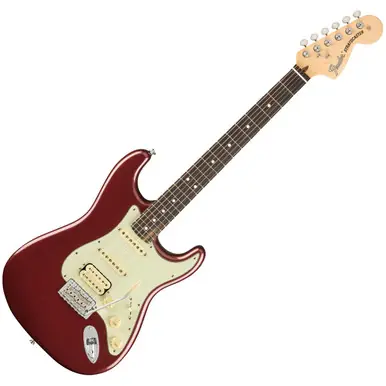 Limited Offer Fender American Performer Stratocaster HSS Solidbody Electric Guitar - Aubergine