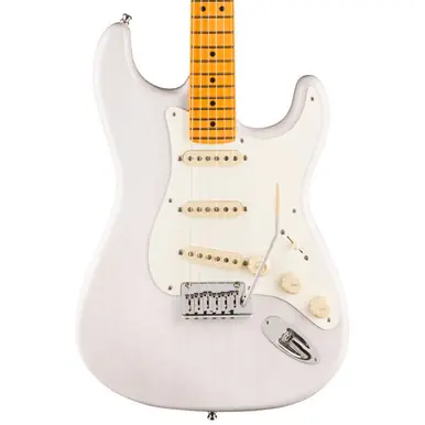Crafted Fender American Ultra Luxe Vintage 50's Stratocaster Electric Guitar - White Blonde