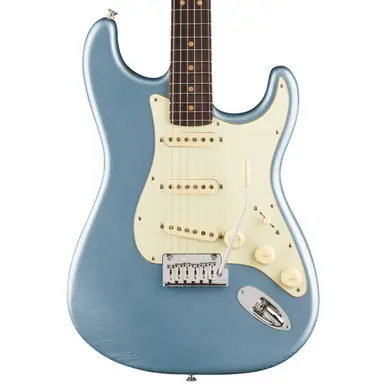 Cheap Fender American Ultra Luxe Vintage 60's Stratocaster Electric Guitar - Ice Blue Metallic