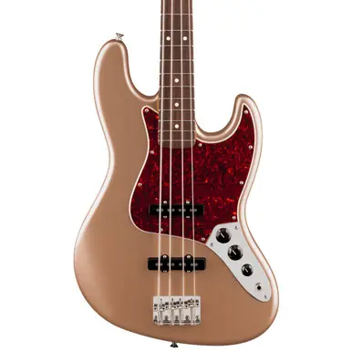 Fender American Professional Classic 4-String Jazz Bass - Faded Firemist Gold Special Discount