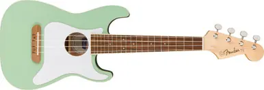 Super Sale Fender Fullerton Strat Ukulele - Surf Green with Walnut Fingerboard