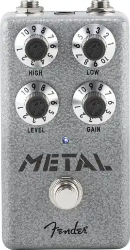 Fender Hammertone Metal High Gain Effect Pedal Secure Checkout