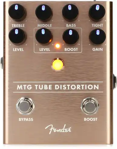 Fender MTG Tube Distortion Pedal Fast Shipping