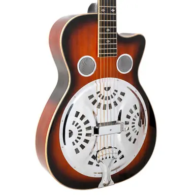Time-Limited Gold Tone PBR-CA Paul Beard Signature Series Roundneck Resonator Guitar - Tobacco Sunburst