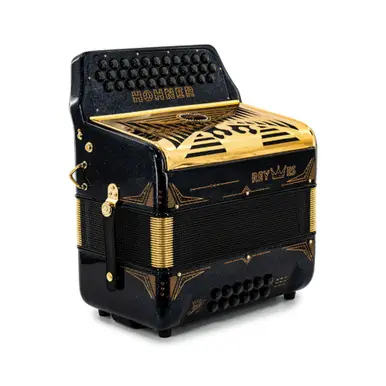Professional Grade Hohner Anacleto Rey Especial II 3-Switch Diatonic Button Accordion
