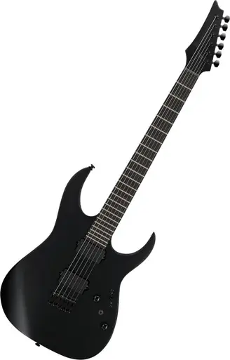 Ibanez RGRTB621 Iron Label Solidbody Electric Guitar - Black Flat Price Drop