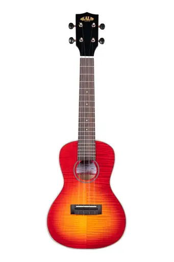 Kala KA-FMCB-C Flame Maple Cherry Burst Concert Ukulele Worldwide Shipping