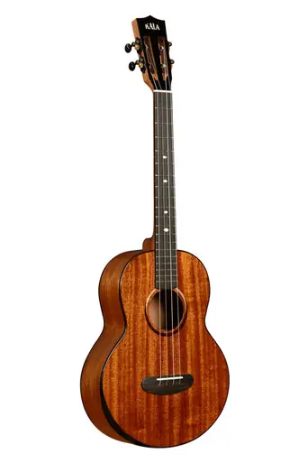 Flash Sale Kala Contour All Solid Gloss Spruce Rosewood Baritone Ukulele with Bag
