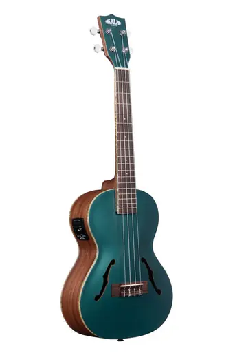 Kala KA-JTE-BKGN Archtop Tenor Ukulele with EQ - Brooklyn Green Certified