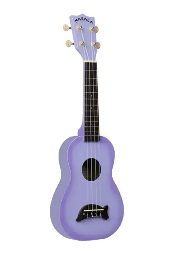 Flash Sale Kala MK-SD-BST-PL Makala Soprano Dolphin Ukulele - Purple Burst